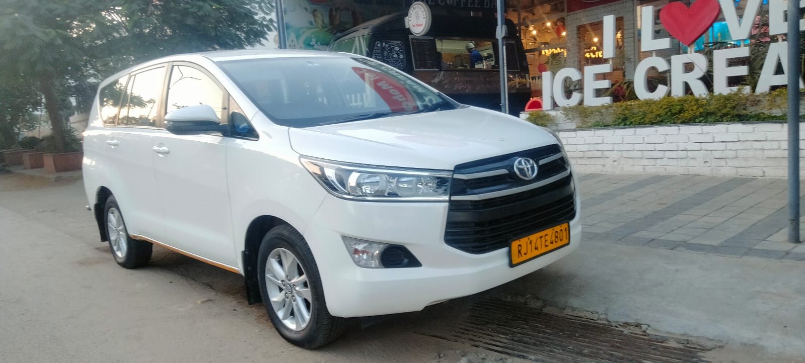 Toyota Innova Crysta Front View